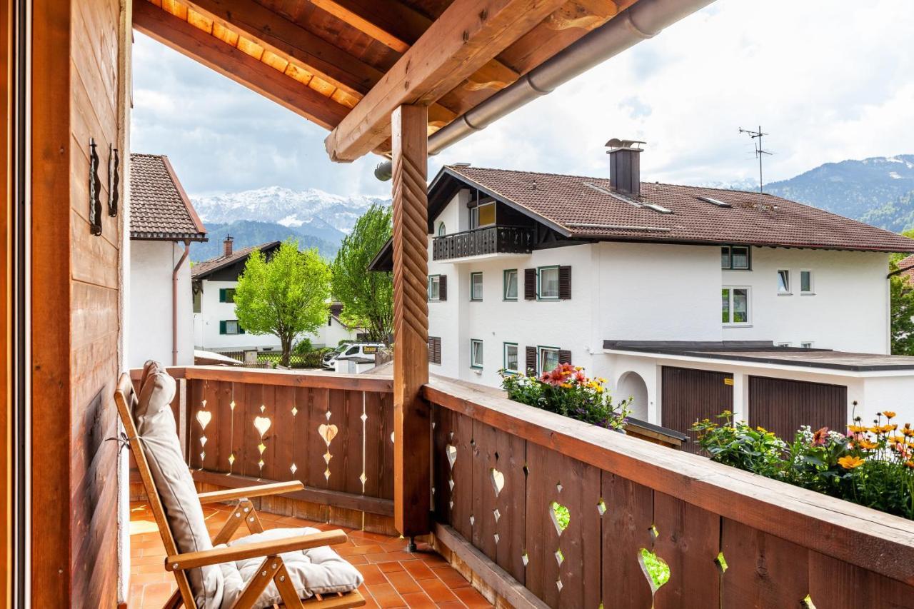 Alpblick Apartment Alpspitze Garmisch-Partenkirchen Eksteriør bilde