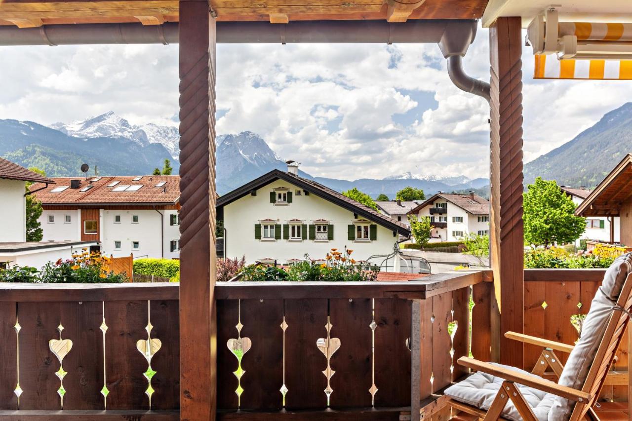 Alpblick Apartment Alpspitze Garmisch-Partenkirchen Eksteriør bilde